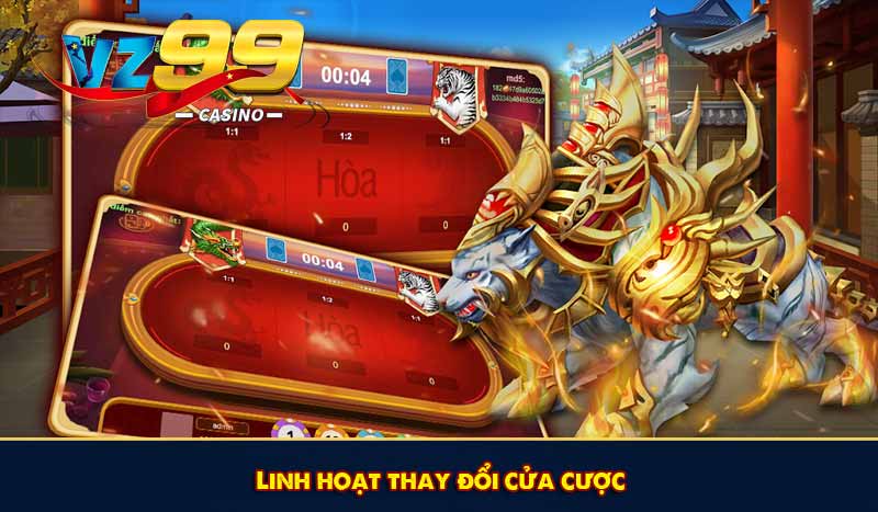Rồng Hổ Online - Trò chơi hấp dẫn mang đến cơ hội thưởng lớn 9 Linh hoạt thay đổi cửa cược