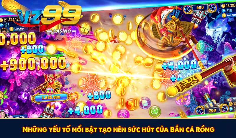 Bắn cá Rồng - Đón đầu xu hướng săn cá 2026 để ẵm thưởng lớn 7 Những yếu tố nổi bật tạo nên sức hút của Bắn cá Rồng