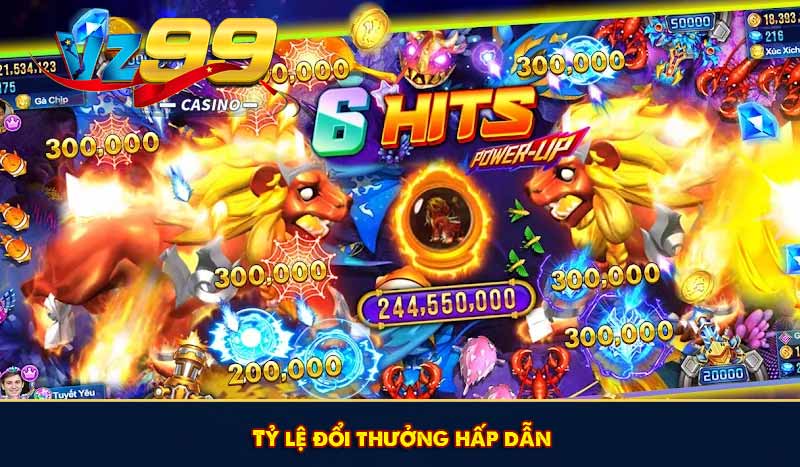 Bắn cá Rồng - Đón đầu xu hướng săn cá 2026 để ẵm thưởng lớn 8 Tỷ lệ đổi thưởng hấp dẫn